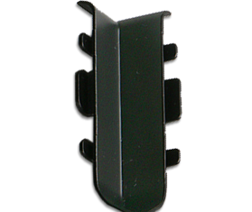 Угол внутренний Русский профиль SSZ-80мм из алюминия для алюминиевого плинтуса 80 мм, серебро